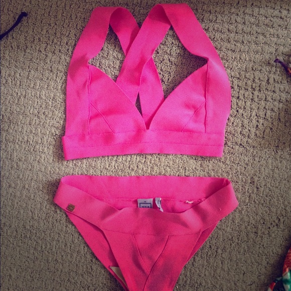 Herve Ledger bandage bikini