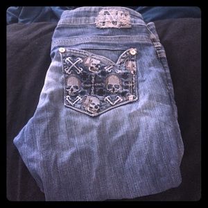 Designer, Denim Capris