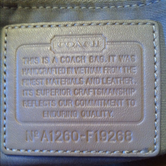 Authentic Coach Handbag - Picture 4 of 4