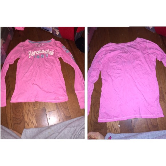 Long sleeve Aeropostale shirt.
