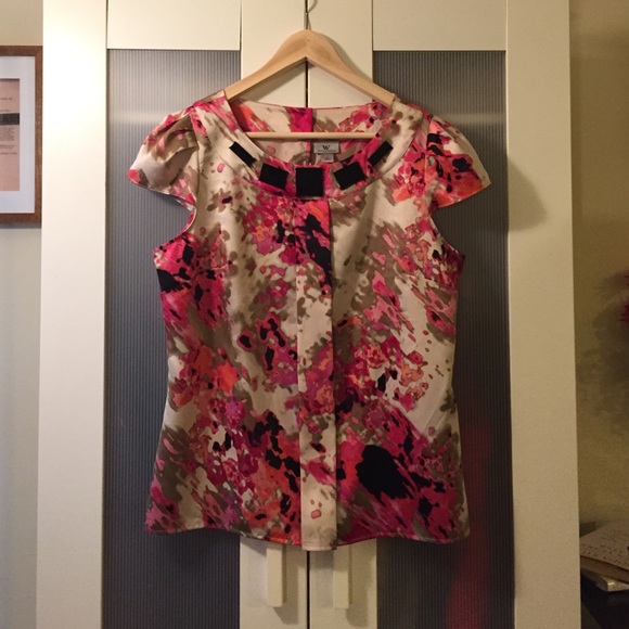 WORTHINGTON Floral Shirt 💞SOLD💞 - Picture 3 of 4