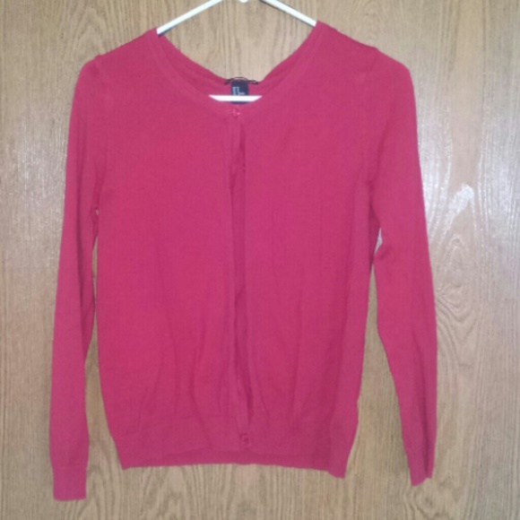 H&M red cardigan !