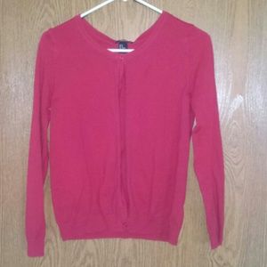 H&M red cardigan !