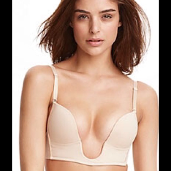NWT v nude bra