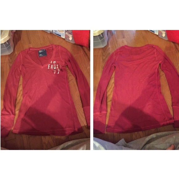 Long sleeve American eagle shirt