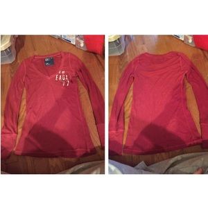 Long sleeve American eagle shirt