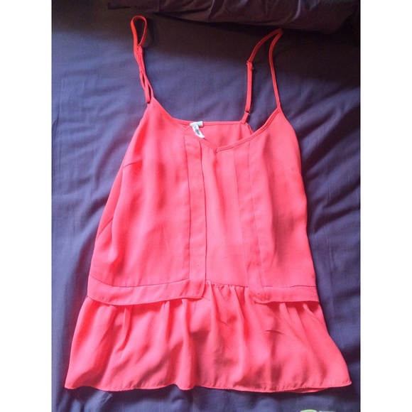 Bright flowy tank