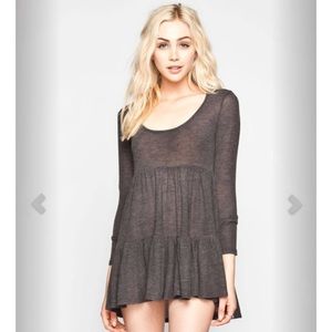 Full tilt tiered babydoll dress