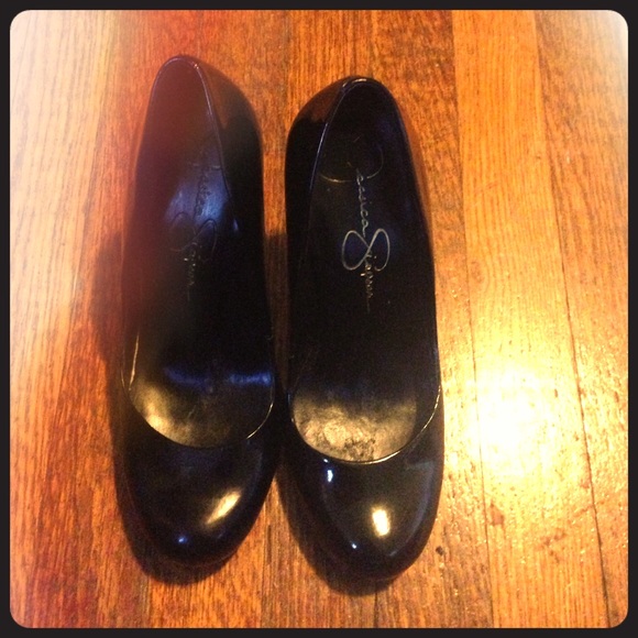 Black 5 Inch Jessica Simpson Heels