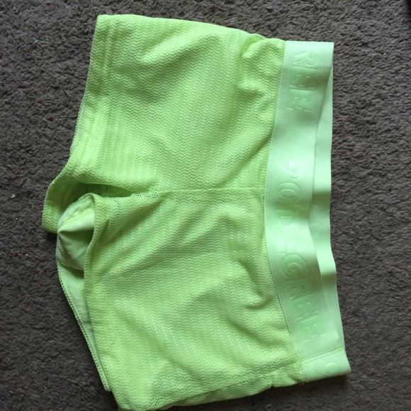 Work out/ running shorts. Neon extra small.