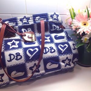 Dooney & Bourke Doodle Patchwork Collection Tote