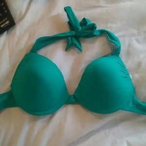 Push up swim suit top