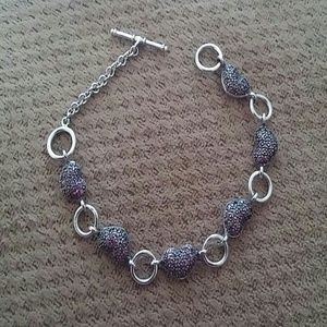 Ruby Heart bracelet
