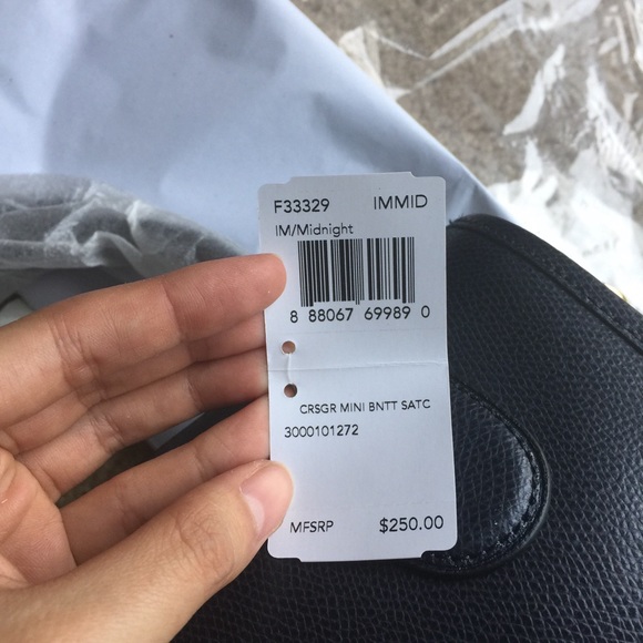 🚫SOLD🚫NWT Coach Mini Satchel/Crossbody - Picture 4 of 4