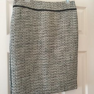 Ann Taylor tweed pencil skirt