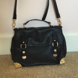 All black purse from Express