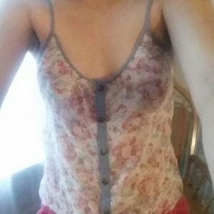 Floral patterned blouse