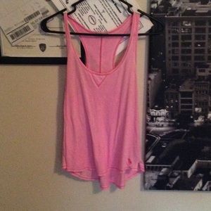 Abercrombie & Fitch pink razor back tank