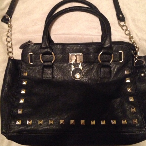 Studded hand bag/side bag - Picture 2 of 3