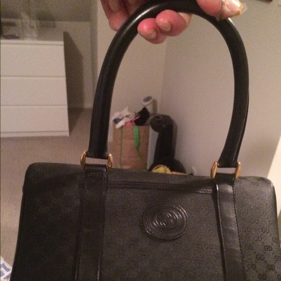 Vintage black Gucci bag