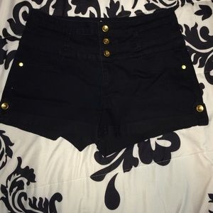 High waisted shorts