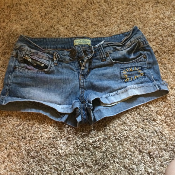 Light blue shorts