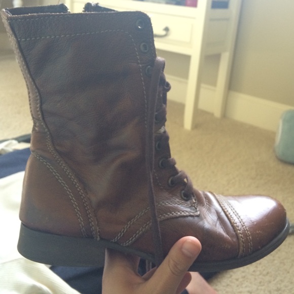 Brown Steve Madden 'Tropa Boots' - Picture 2 of 4