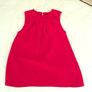 Elegant Red Sleeveless Top Size S/ US 4