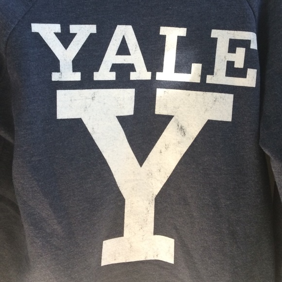 Fuzzy Yale College Sweatshirt!