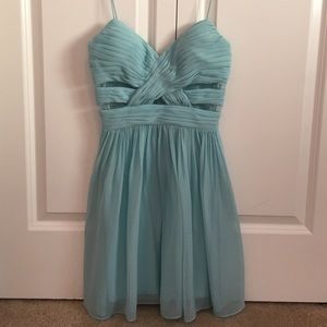 Super cute light blue dress from Hailey Logan
