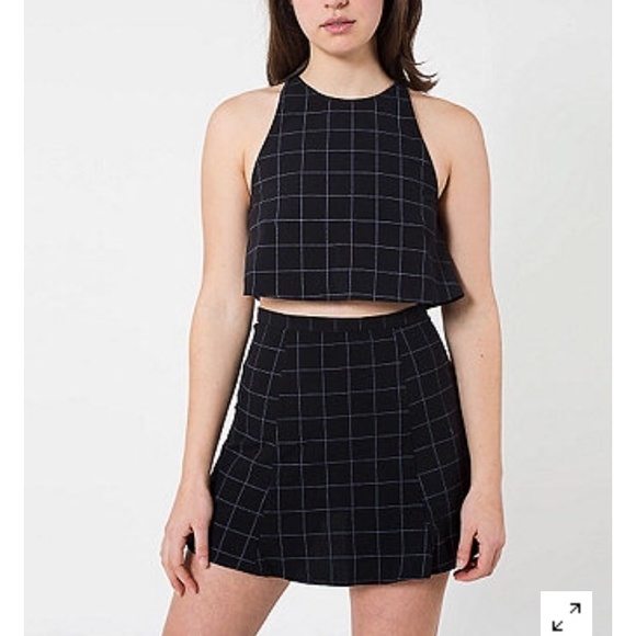 American Apparel lulu mini skirt