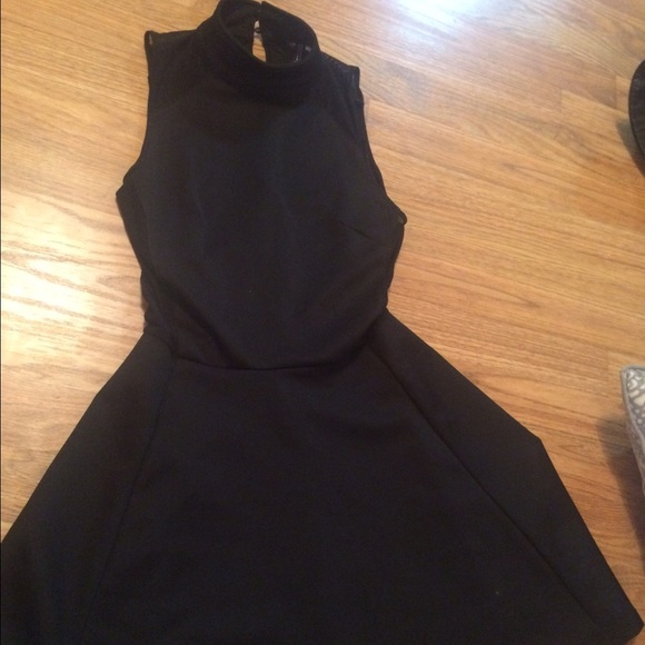 H&M collared skater dress