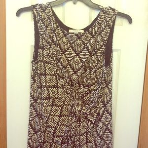 Black and white business dress