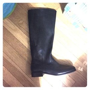 Tall black boots