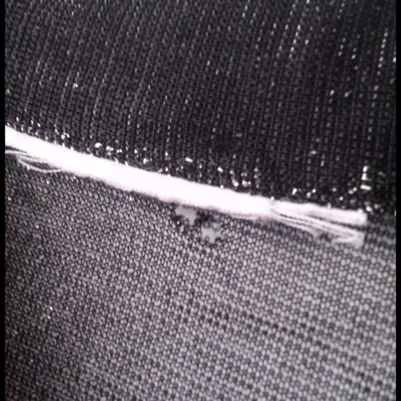90s Sheer Shiny Button up - Picture 4 of 4