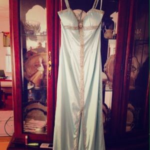 Sean collection blue formal/prom dress