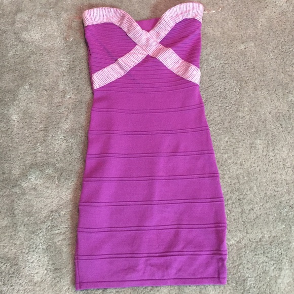 Dresses & Skirts - Purple bondage dress