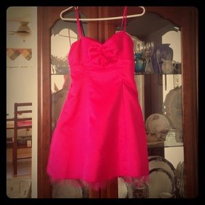 Hot pink formal/homecoming dress