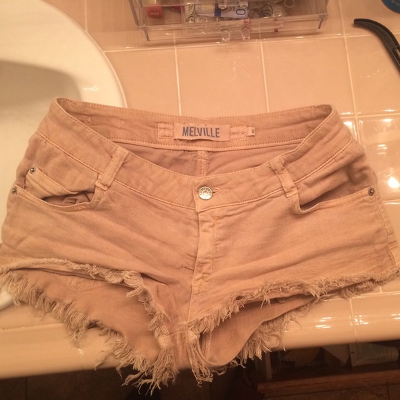 Tan/dusty pink Brandy shorts