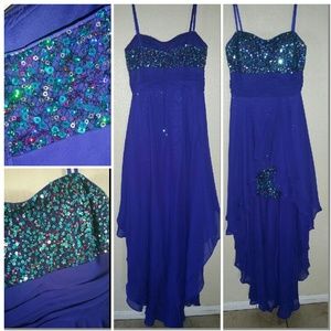 Formal high low dress