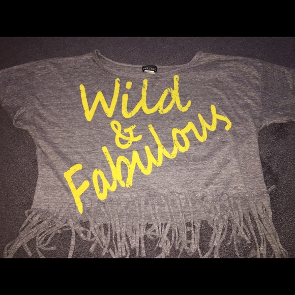 Wild and Fabulous Fringe Crop Top