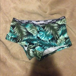 VS PINK Tropical Boyshort Panty