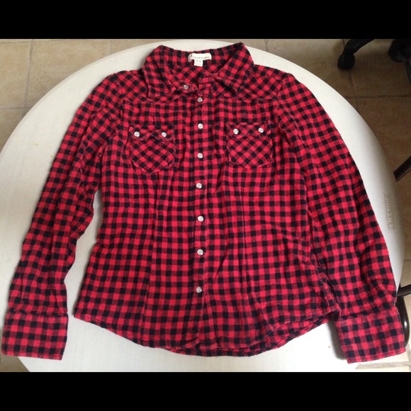 Forever 21 Red Plaid Shirt