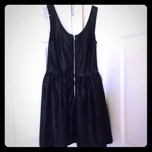Imitation Leather dress