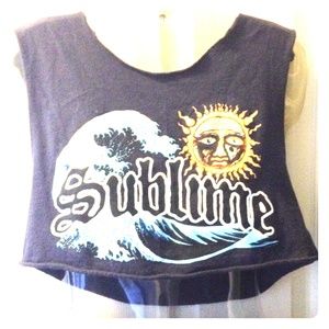 DIY Sublime Crop Tank