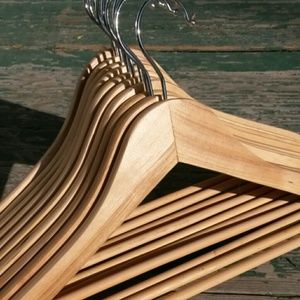 Bundle of Wooden hangers