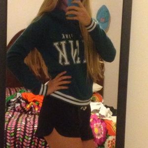 PINK hoodie retro style