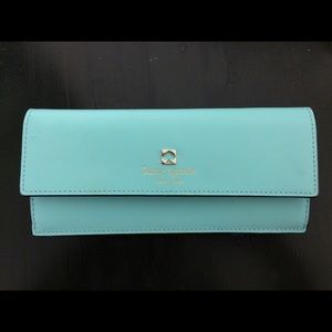Kate spade blue wallet