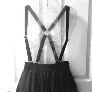 O Ring Suspender Skater Skirt