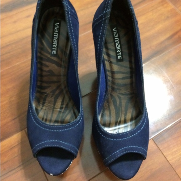 Snake print wedges - Picture 2 of 3